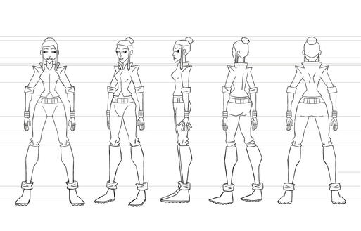 "Gwen" from "Grrl Scouts"