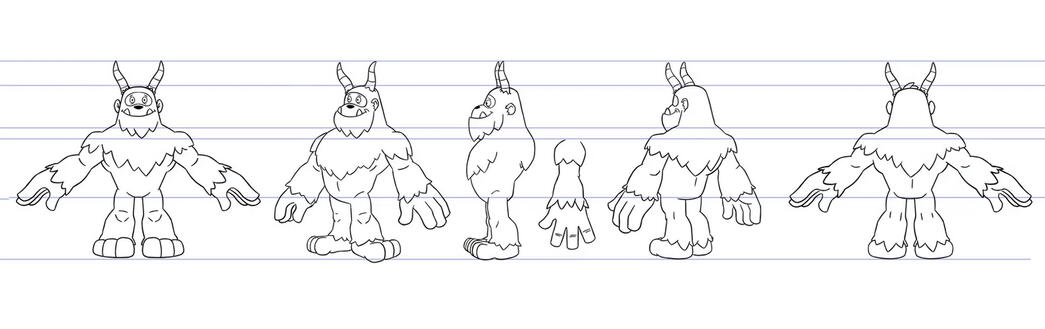 "Yeti" Character from "Lego" Unreleased project
