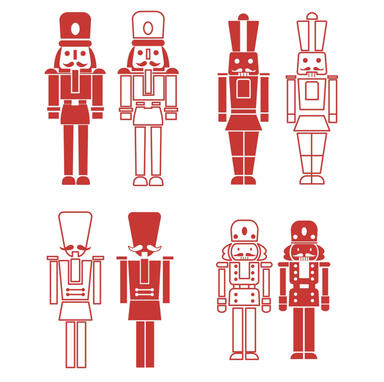McDonald's Holiday Cup Icons