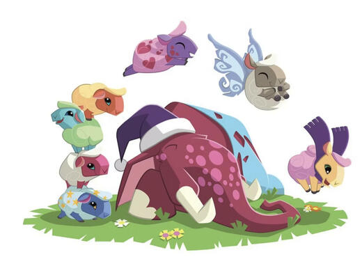 "Animal Jam" Spot Illustration