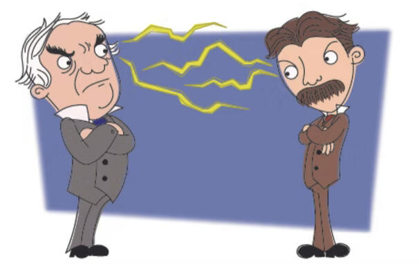 "Tesla vs Edison" for Kiwi Crate