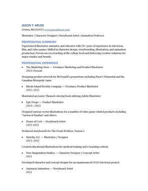 Resume page 01 Resume page 01