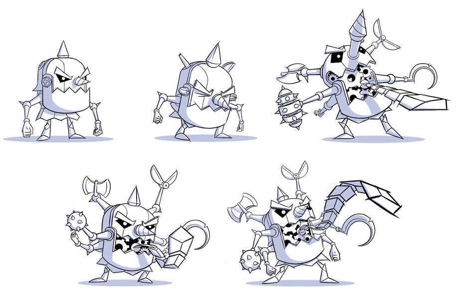 Underbite Character Exploration