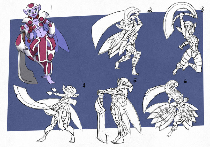 Iron Nymph Character Exploration