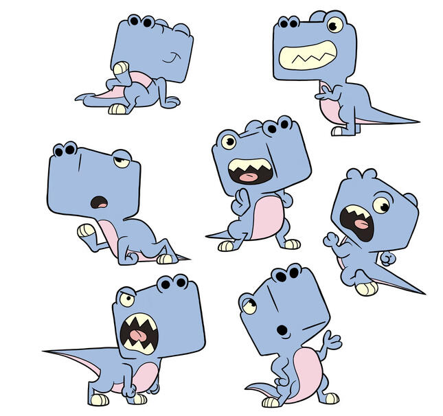 T-Rex Character Exploration