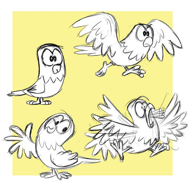 Pigeon Character Exploration